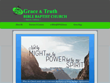 Tablet Screenshot of gracetruthbbc.org